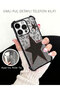 iPhone 14 Pro Compatible Transparent Four Corner Silicone Coated Glossy Edge Case - 2