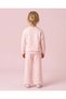 Girls Pink Lace Detail Jog Set 2 Piece - 4