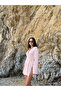 Women's Powder Pink Ultra Soft Kimono Kaftan - 2