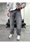 Basic Gray Washed Baggy Jeans
