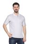 Men's Dad Combed Cotton Collared Pocketed Oxford Fabric Cotton T-Shirt Classic Cut 4-Piece Colorful Economic Package - 4
