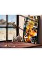 Steelers Football Player Collage A4 Canvas Wall Art with Outer Frame - 4