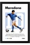 Argentina Soccer Player A4 Football Wall Art for Bedroom with Outer Frame