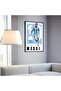 Lionel Messi Soccer Wall Art A3 Poster for Boys Room with Outer Frame - 3