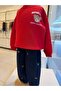 New Season Unisex Oversized Bear Sweatshirt and Balloon Denim Pants - 5