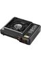 Portable Gas Stove DX1763, 2.8kW, 340x280x115mm Dual Use Type, 220g Gas Capacity, 90 Min Working Time, Wind Hood Included, Storage Box Included