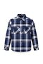 Cotton Blue Lumberjack Winter Boys' Sports Shirt - 2
