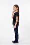 Unisex Plain Crew Neck School T-Shirt - 3