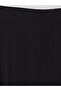 Lcw Modest Black Modal Blend Flared Skirt with Zipper at the Waist - 6