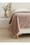 Double Soft Blanket 220X240 cm Boxed Luxury Embossed Soft Textured Blanket - 2