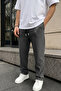 Men's Cotton Baggy Fit Comfortable Cut Knitted Sweatpants with Side Pockets - 4