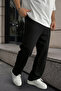 Men's Cotton Baggy Fit Comfortable Cut Knitted Sweatpants with Side Pockets - 7
