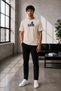 Unisex Oversize Naruto Shippuden Itachi Uchiha Embroidered Anime T-Shirt 100% Cotton - 2