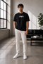 Unisex Oversize Naruto Shippuden Hashirama Senju Embroidered Anime T-Shirt 100% Cotton - 2