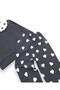Baby Girl Seasonal Heart Printed Baby Collar 9-12-18-24 Months Slim Fit 2-Piece Baby Set - 5