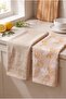 2-Piece Airless Printed Kitchen and Hand Towels, Cloth for Wiping Boards |   High Absorbency, Fast Drying |   40X60 cm