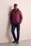 Winter Inflatable Coat Warm Padding Inside Lined Water Repellent Windproof Hooded Sports Coat - 2