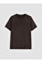 Vizyon New Season Brown Plus Size Embroidered 100% Cotton Blouse - 3