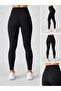 Women's High Waist Low-Rise Ribbed Leggings – Stretchy, Comfortable, and Warm Winter Leggings - 2