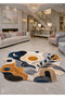 Sdt Traditional Patterned Modern Woven Base Decorative Carpet Sdtamor5170 - 3