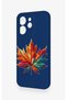 Oppo Reno 15 Pro 5g Compatible Colorful Leaf Pattern Silicone Case - 3