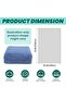 Soft Touch Bath Towel Durable Lightweight Soft Microfiber Towel for Bathroom Shower Swimming Pool, Fa - 2