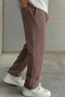 Men's Baggy Sweatpants 3 Thread Oversize Straight Leg with Back Pockets - 2