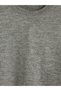 Ozmarka New Season Gray Short Sleeve Women's Knitwear Sweater - 6
