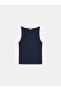 21048 Halter Neck Top-Dark Blue - 5