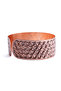 Flower of Life Patterned Copper Handcuffs