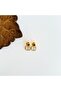 Genova White Steel Earring |   Steel Earrings - 2