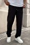 Men's Baggy Cut 3-Thread Winter Wide-Leg Oversize Sweatpants - 5