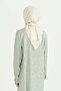 Cotton Naia Blend Natural Scarf - White - 3