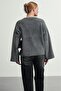 Gülce Moda Women's Knitwear Plush Sweater - 2
