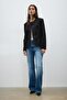 Allbucks Stradi*Various Crew Neck Blazer Jacket Abstr00049