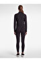 Slim Fit Zippered High Collar Long Sleeve Printed Sports Sweatshirt - 4