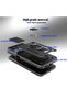 Case Compatible with Xiaomi Poco X8 Pro Max, Sliding Camera Protection, Ring Magnet Tank Cover, Black - 7