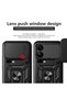 Case Compatible with Xiaomi 17 Pro Max Sliding Camera Protected Ring Magnet Tank Cover Black - 2