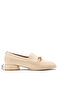 Women's Patent Leather Buckle-Strapped Thick-Heeled Classic Loafer - 2