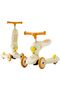 SHARPDO 2 in 1 Kick Scooter for Kids, with Flashing Wheels and Adjustable Seat, Lightweight and Dura