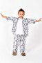 Boy's Patterned 100% Cotton Linen Look 3-Piece Set - 3