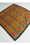 Organic Cotton Patterned Scarf Women's Square Ethnic Patterned Colorful Scarf - 2