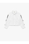 Cotton Bow Tie Detailed Long Sleeve Classic Collar Poplin Crop Shirt - 5