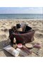 Brown Cosmetic & Makeup Bag Multi-Purpose Organizer - 4