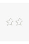 Star Shaped Earrings Large Size