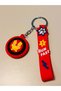 Iron Man Silicone Figure Keychain Marvel Themed Bag & Car Key Ornament - 3