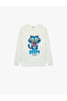 Demon Hunters Derpy Printed Cotton Crew Neck Long Sleeve Licensed T-Shirt - 3
