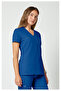Ww650 Women's Scrubs Single Top Surgical Uniform – Imported, Patched Pockets, Stretchable, Side Slits Doctor Nurse Single Top - 3