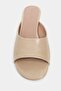 Castiel Ten Rustic Patterned Round Toe Women's Thin Heeled Slippers - 6