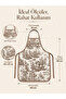 Kitchen Apron with French Pattern, Stain-Resistant, Water-Repellent, Colorfast Fabric, Women's Cooking Apron with Pockets - 3